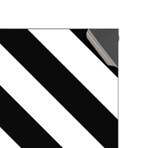 Black and White Geometric Stripes XBox Series X Digital Edition Console Skin